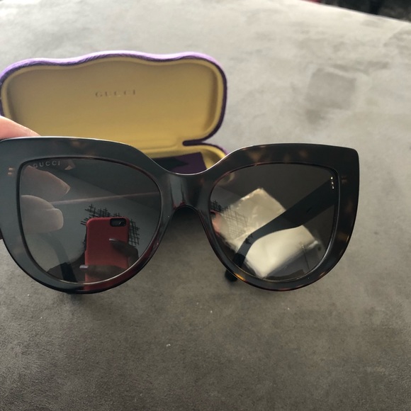 Gucci Accessories - Brand new Authentic Gucci cat eye sunglasses brown